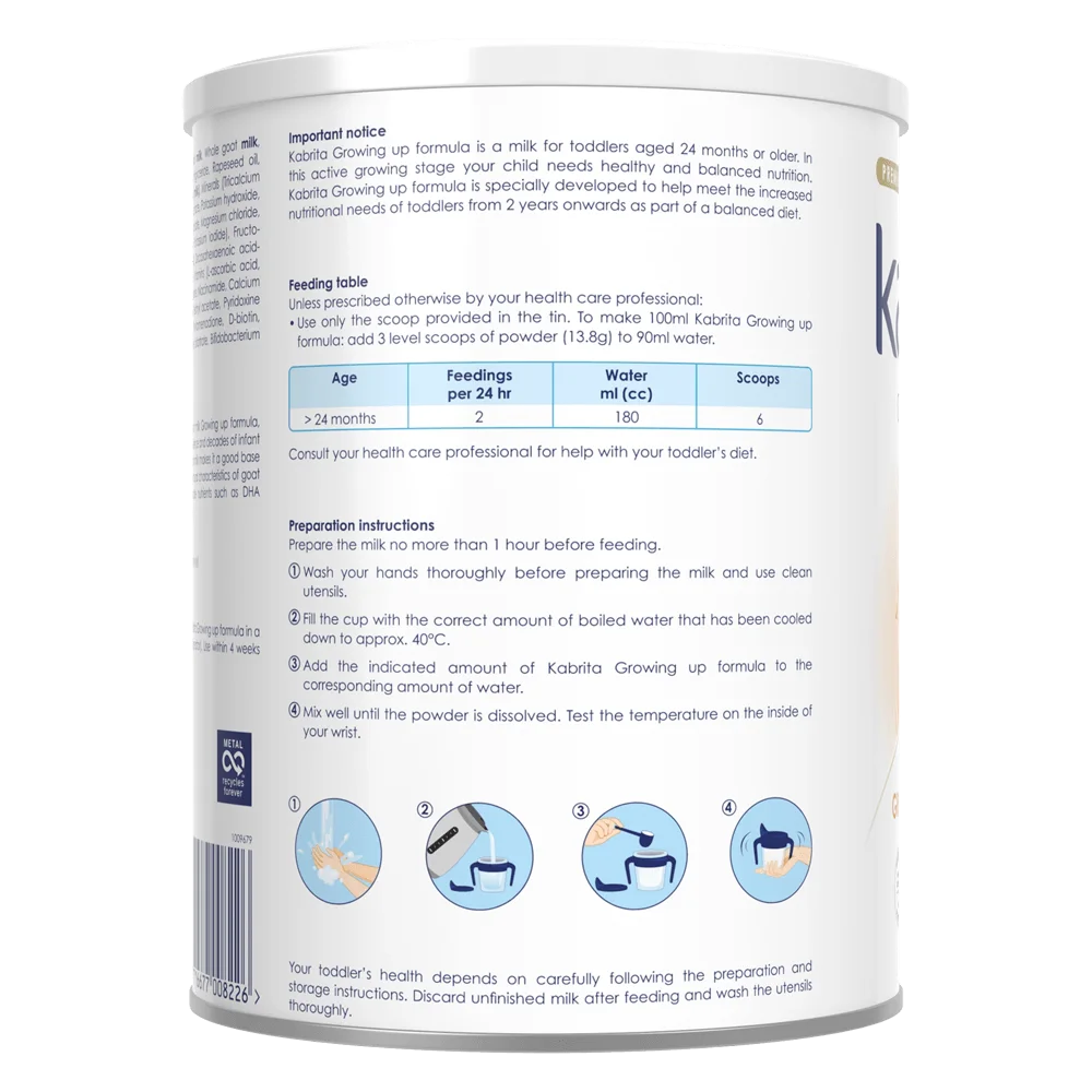 Combo 2 Sữa dê Kabrita Số 3 800g (từ 2 tuổi)