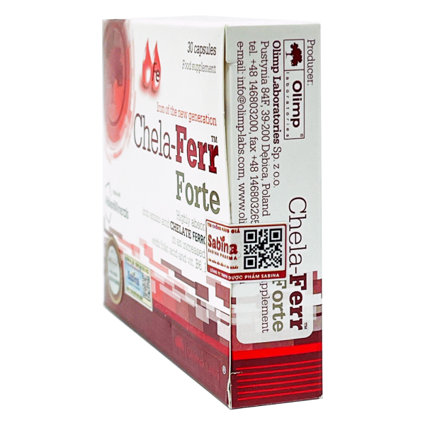 Thực phẩm bảo vệ sức khỏe Chela - Ferr Forte