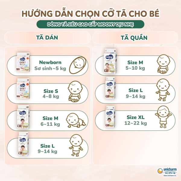 Tã dán Moony Natural / Moony Dịu nhẹ (NB, 62 miếng + 4 miếng) (giao bao bì ngẫu nhiên)