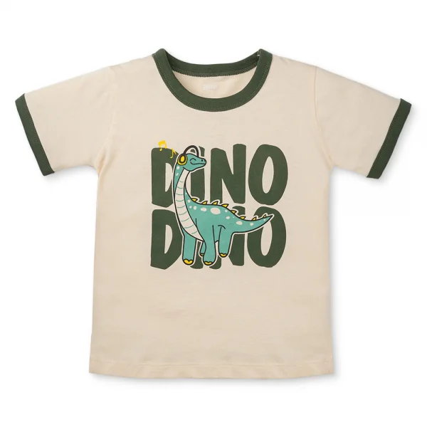 Bộ bé trai ngắn Animo Easy HN0225011 (1-4Y,Trắng-dương,NN02)