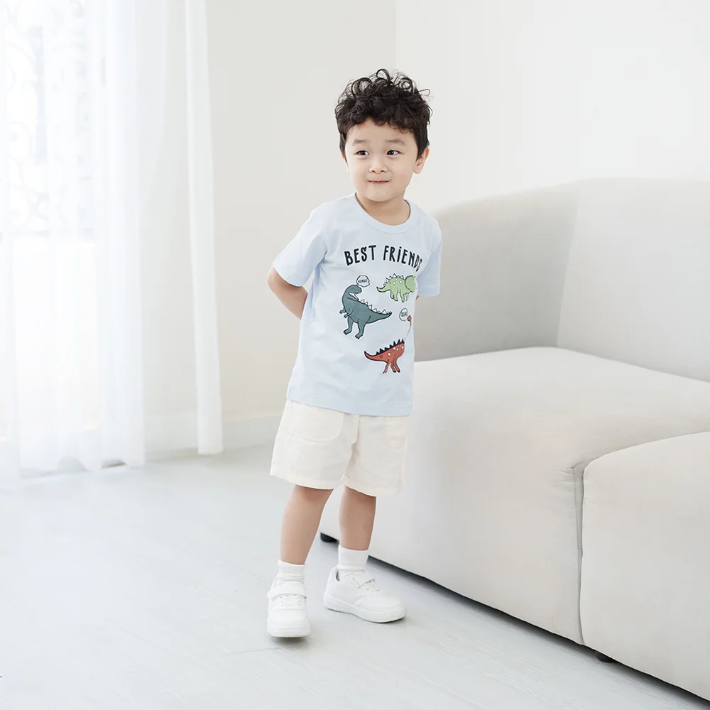 Combo 2 Áo bé trai tay ngắn Animo Easy HN0325062 (1Y,Xanh biển,NN02)