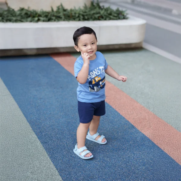 Bộ bé trai ngắn Animo Easy HN0325046 (1-4Y,Biển-dương,TT02)