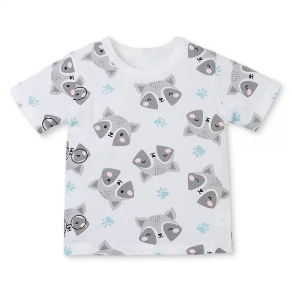 Bộ bé trai ngắn Animo Easy HN0425006 (1-4Y,Kem-vàng,TT04)