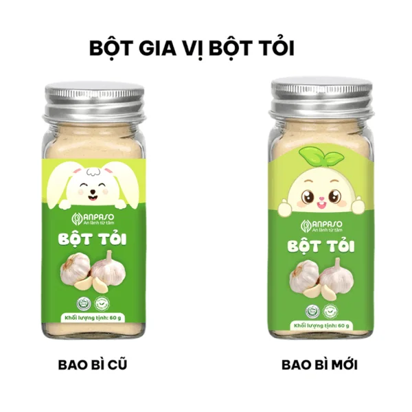 Bột tỏi cho bé Anpaso 60g