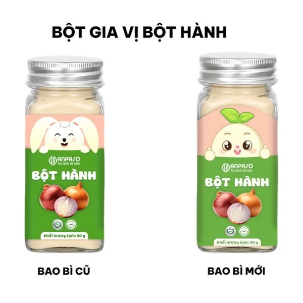 Bột hành cho bé Anpaso 50gr