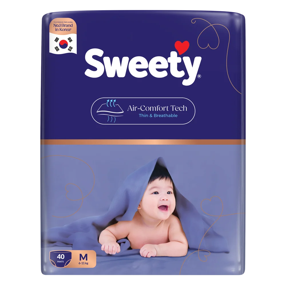 Tã quần Sweety cỡ M 40 miếng