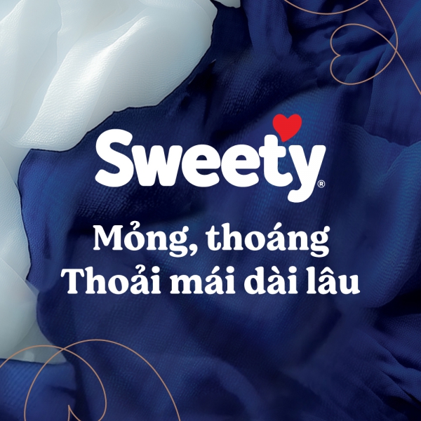 Tã quần Sweety cỡ M 40 miếng