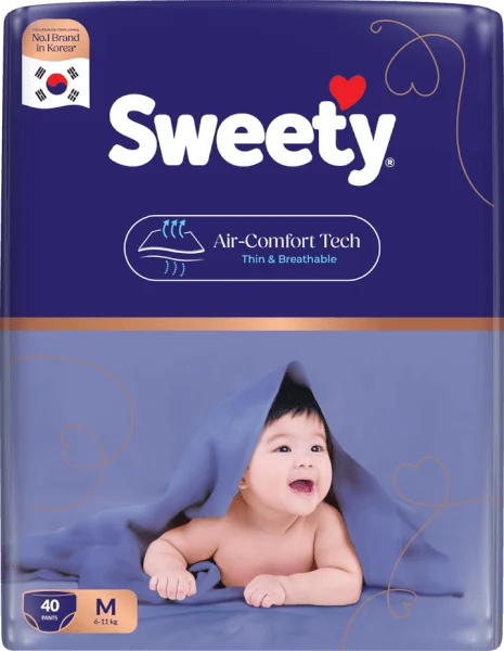 Tã quần Sweety cỡ M 40 miếng