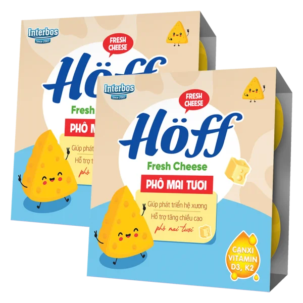 Combo 2 Phô mai tươi HӦff - 55gr