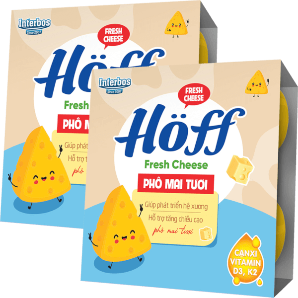 Combo 2 Phô mai tươi HӦff - 55gr