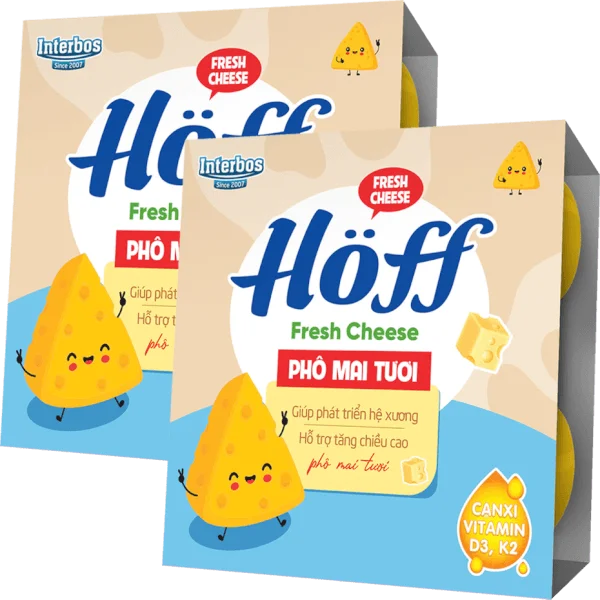 Combo 2 Phô mai tươi HӦff - 55gr