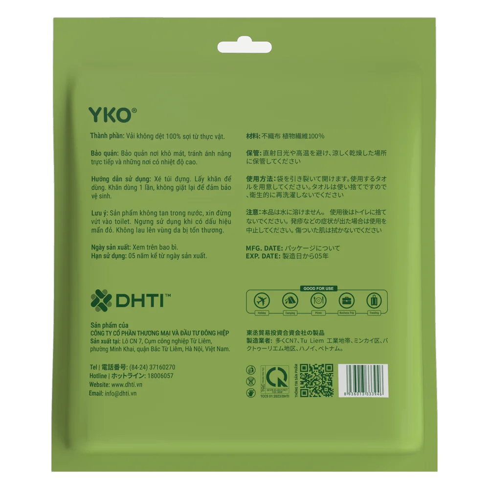 Khăn tắm du lịch Yko (700x1000mm)