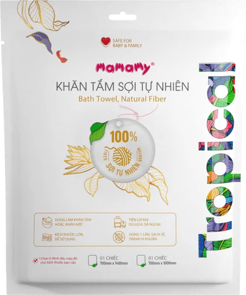 Khăn tắm Mamamy Tropical (700x1000mm)