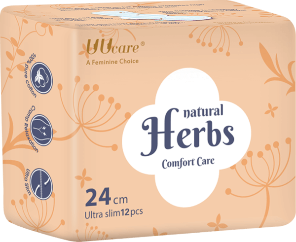 BVS thảo dược UUCare ban ngày 24cm (12 miếng)