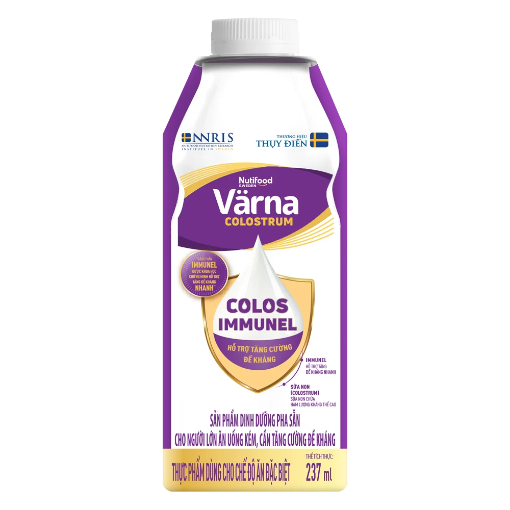 Combo 2 lốc Sữa Nutifood Varna Colostrum 237ml (lốc 6)
