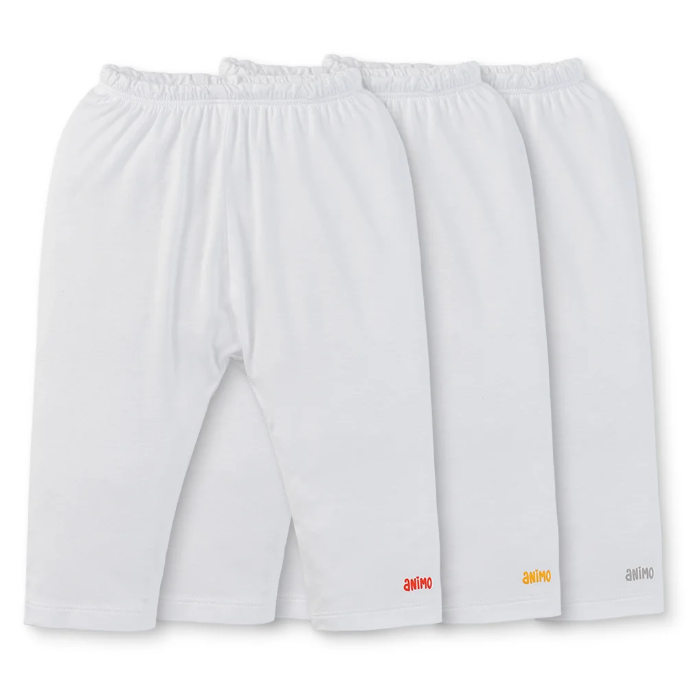 Set 3 quần sơ sinh dài Animo Easy KV0425074 (NB-9M,Trắng)