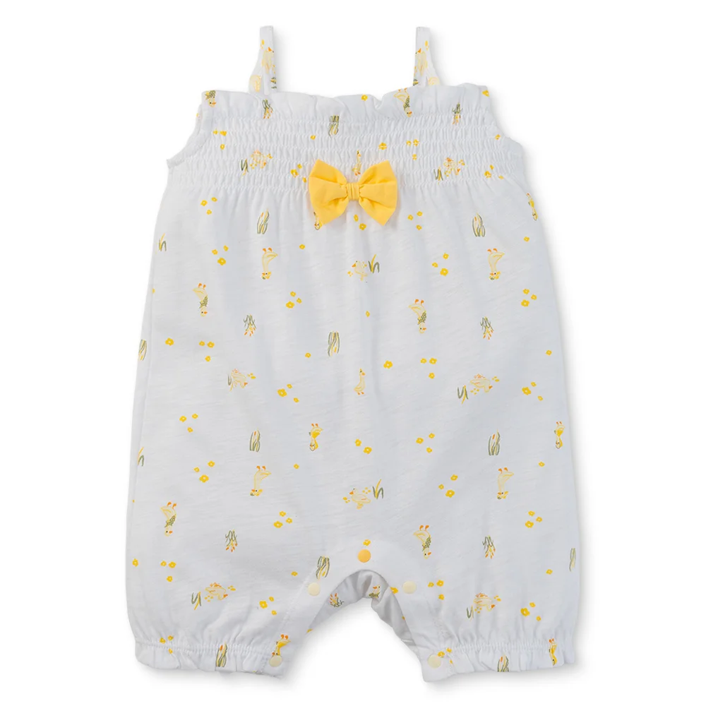 Bodysuit bé gái đùi Animo VD0525001 (0-12M,Trắng,NN03)