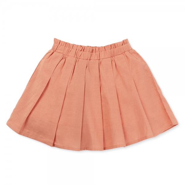 Bộ bé gái ngắn BST Aloha Animo TX0425071 (1-6Y,Trắng-cam,TT02)