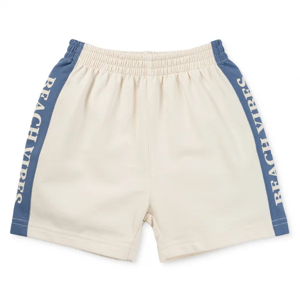 Bộ bé trai ngắn sát nách Bst Aloha Animo HN0625006 (1-6Y,Kem-dương,TT02)