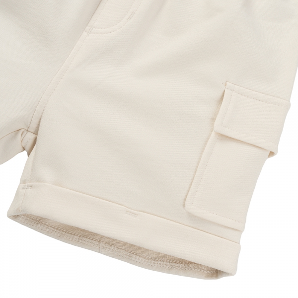 Bộ bé trai ngắn sơ mi Bst Aloha Animo HN0625007 (1-6Y,Cam-dương,TT01)