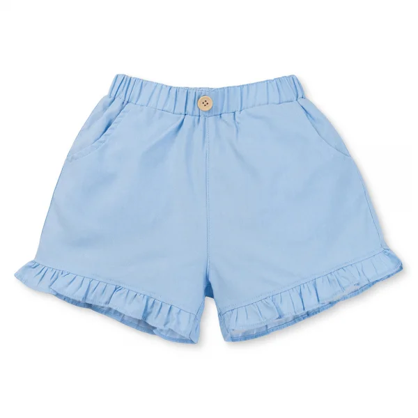 Quần short bé gái Animo LU0725032 (1-6Y,Xanh dương,TT02)