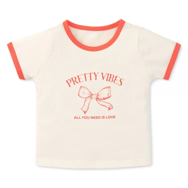 Bộ bé gái ngắn Animo Easy TX0425064 (1-4Y,Be-đỏ,TT02)