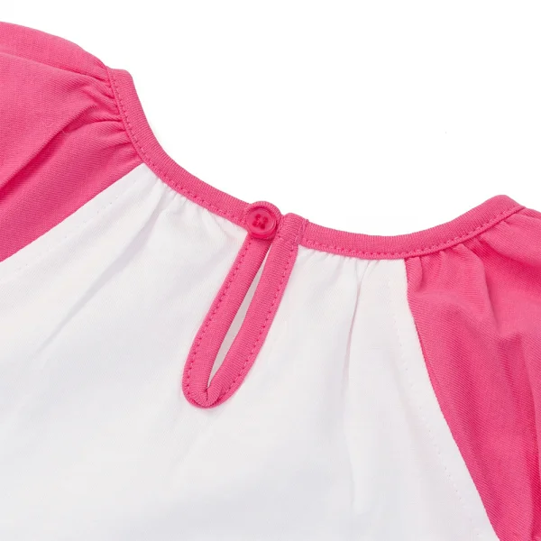 Đầm bé gái Animo Easy LU0525032 (1-4Y,Trắng-tím,TT02)