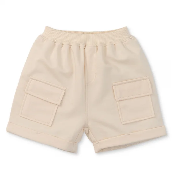 Bộ bé trai ngắn Bst Aloha Animo HN0625009 (1-6Y,Cam-kem,TT02)