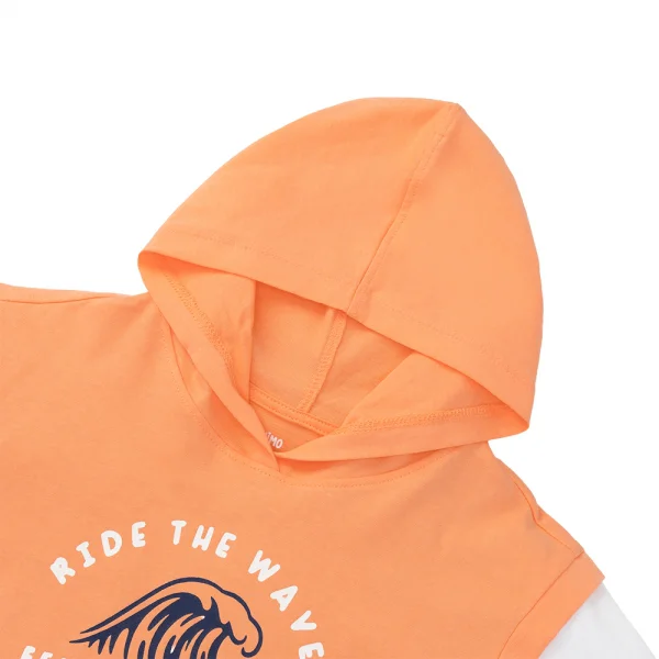 Bộ bé trai ngắn có nón Bst Aloha Animo HN0625008 (1-6Y,Cam,TT02)