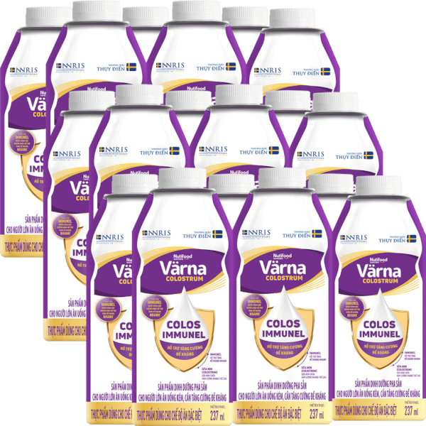 Combo 3 lốc Sữa Nutifood Varna Colostrum 237ml (lốc 6)