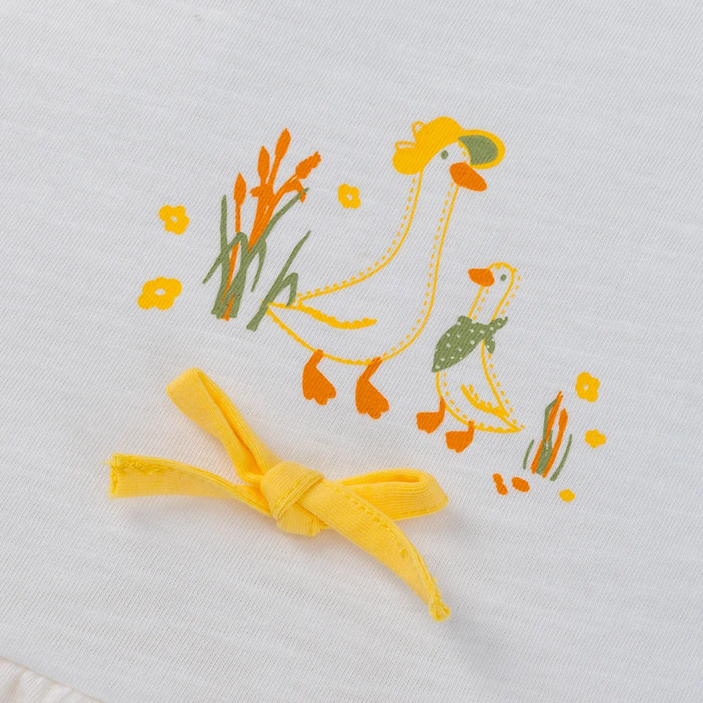 Bodysuit bé gái đùi Animo VD0525004 (0-3M,Vàng,NN01)