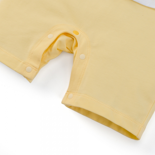 Bodysuit bé gái đùi Animo VD0525004 (0-3M,Vàng,NN01)
