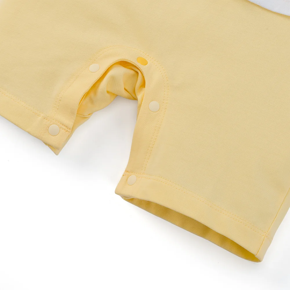 Bodysuit bé gái đùi Animo VD0525004 (0-3M,Vàng,NN01)