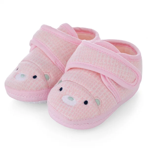 Giày sơ sinh thấp cổ BG Animo A2501_MN011 (9,Hồng)