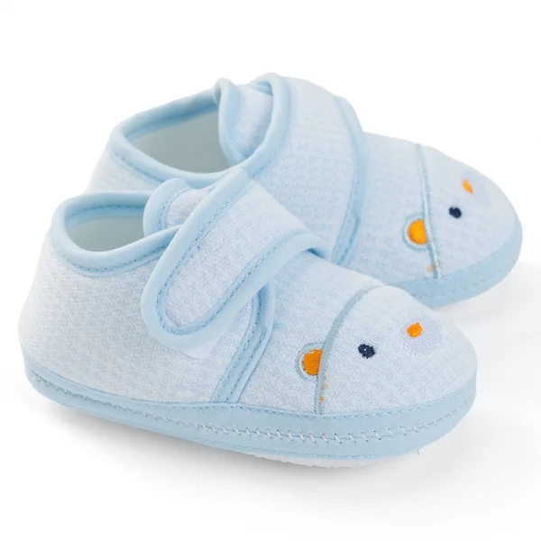 Giày sơ sinh thấp cổ BT Animo A2501_MN010 (9,Xanh)