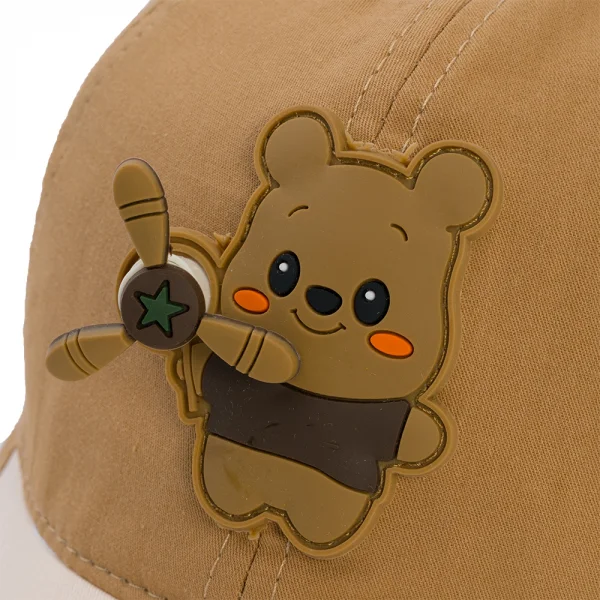 Nón bé trai lớn 3-6Y lưỡi trai Animo A2503_MN017 (52cm,Nâu)