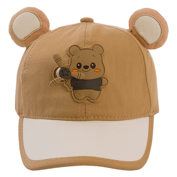 Nón bé trai lớn 3-6Y lưỡi trai Animo A2503_MN017 (52cm,Nâu)