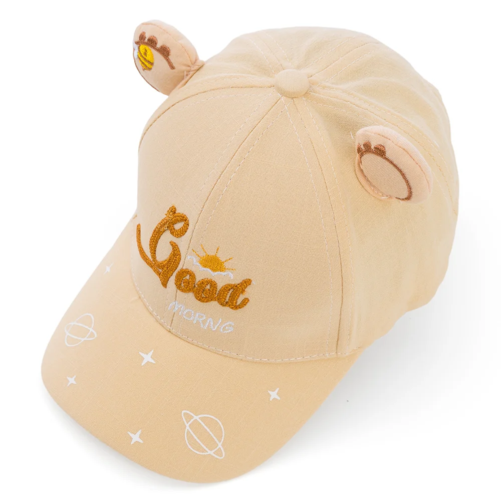 Nón bé trai lớn 3-6Y lưỡi trai Animo A2503_MN015 (52cm,Màu be)