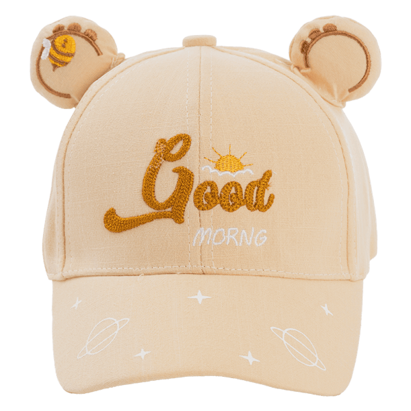 Nón bé trai lớn 3-6Y lưỡi trai Animo A2503_MN015 (52cm,Màu be)