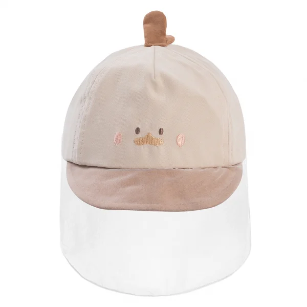 Nón lưỡi trai khăn voan bé trai 0-12M Animo A2503_MN010 (44cm,Màu be)