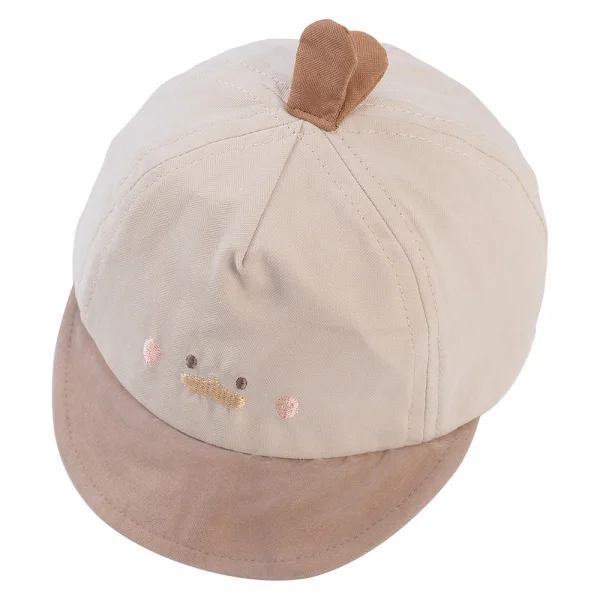 Nón lưỡi trai khăn voan bé trai 0-12M Animo A2503_MN010 (44cm,Màu be)