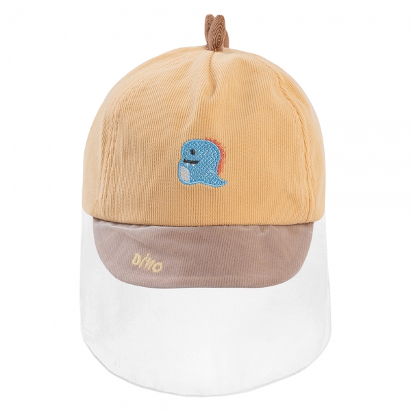 Nón lưỡi trai khăn voan bé trai 0-12M Animo A2503_MN008 (46cm,Vàng nâu)