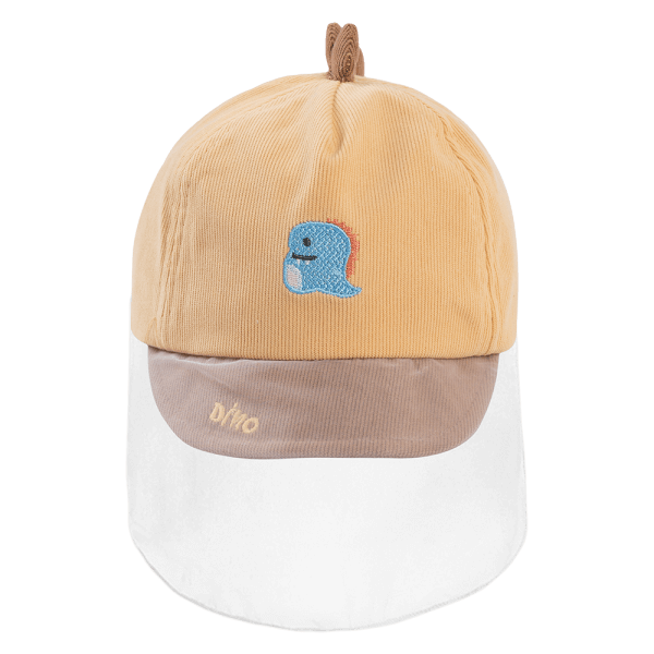 Nón lưỡi trai khăn voan bé trai 0-12M Animo A2503_MN008 (46cm,Vàng nâu)