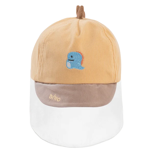 Nón lưỡi trai khăn voan bé trai 0-12M Animo A2503_MN008 (46cm,Vàng nâu)