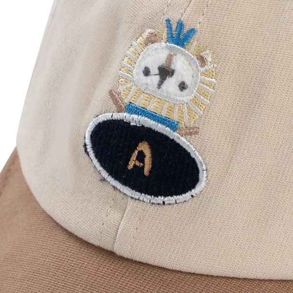 Nón em bé trai 0-12M lưỡi trai Animo A2503_MN001 (46cm,Kem)