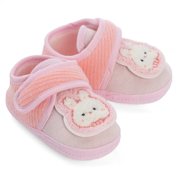 Giày sơ sinh thấp cổ BG Animo A2504_MN011 (9-11,Hồng)