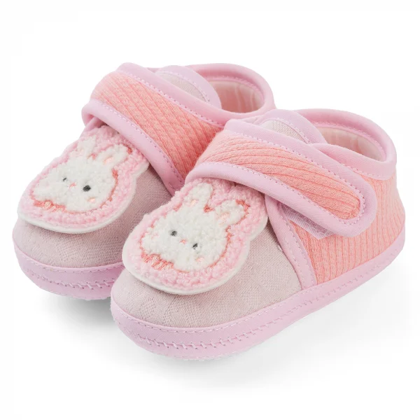 Giày sơ sinh thấp cổ BG Animo A2504_MN011 (9-11,Hồng)