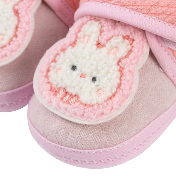 Giày sơ sinh thấp cổ BG Animo A2504_MN011 (9-11,Hồng)