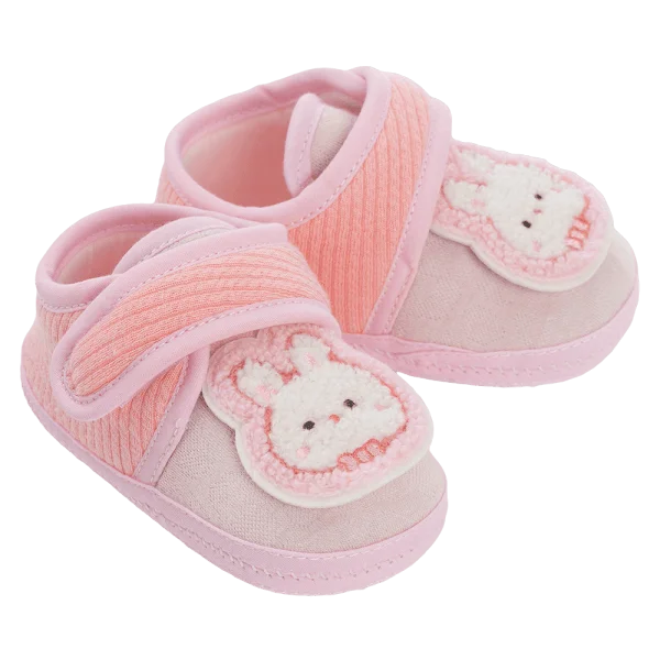 Giày sơ sinh thấp cổ BG Animo A2504_MN011 (9-11,Hồng)