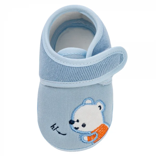Giày sơ sinh thấp cổ BT Animo A2504_MN009 (9-11,Xanh)